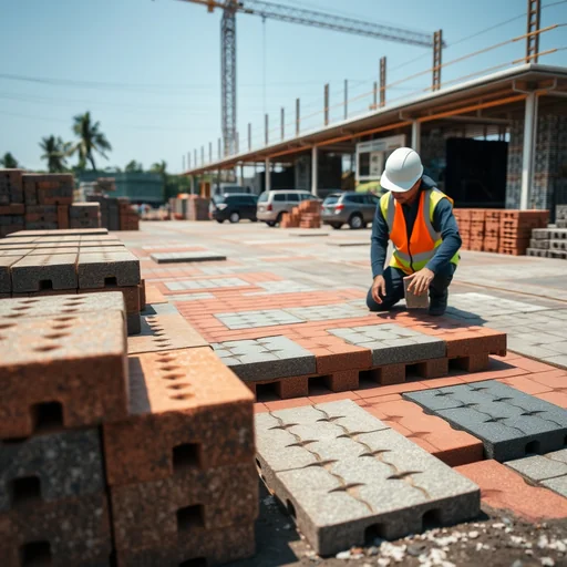 Coating Paving Block Sleman