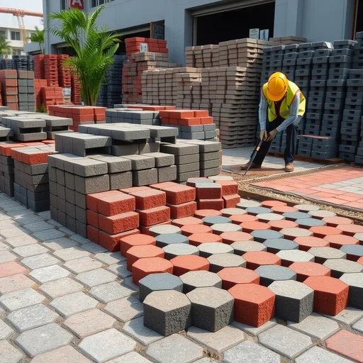 Harga Paving Block Hexagonal