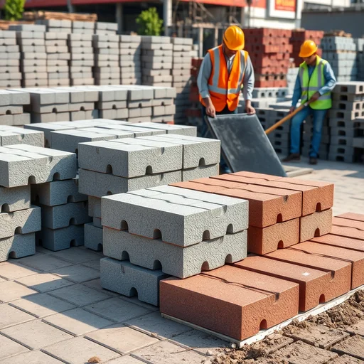 Paving Block Berwarna Sleman