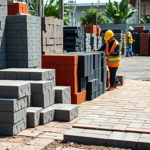 Paving Block Cacing Jogja
