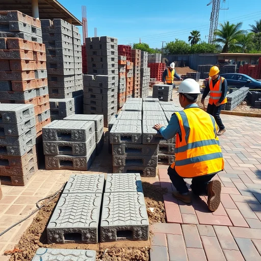 Parkiran Paving Block Bantul