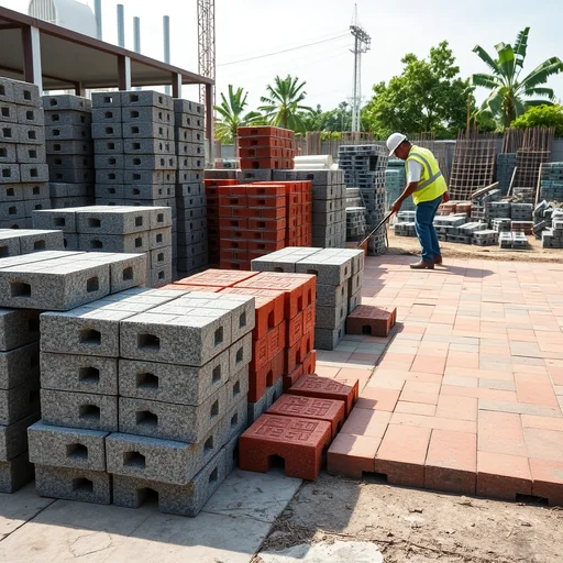 Parkiran Paving Block Klaten