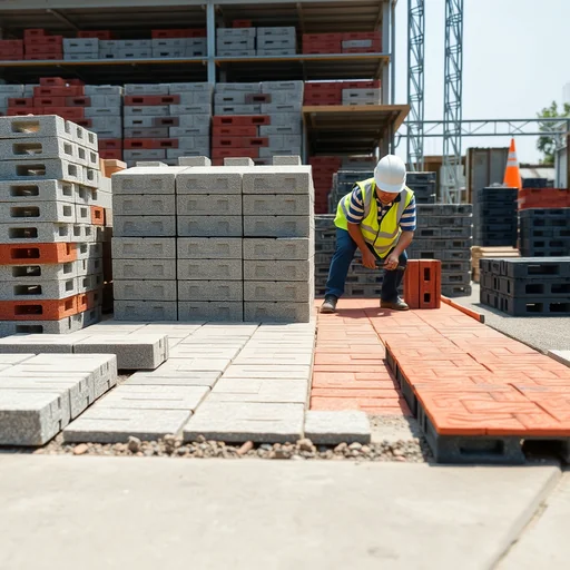 Paving Block Berbentuk Sleman