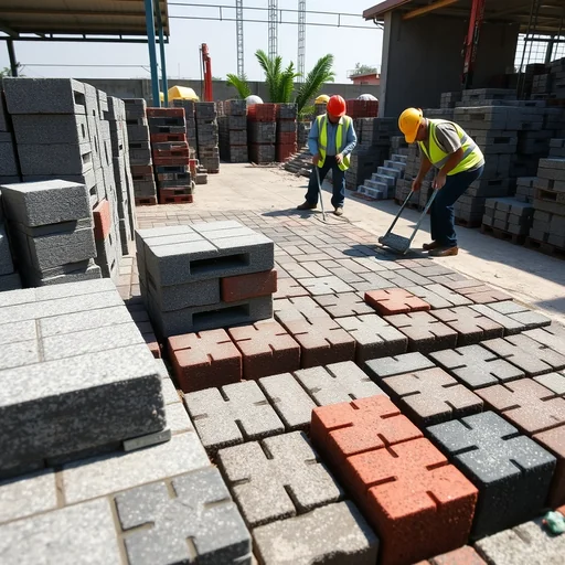 Paving Block Hitam Sleman