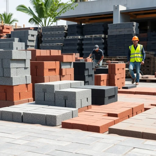 Paving Block Persegi Sleman