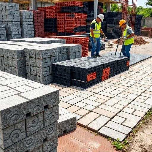 Pemasangan Grass Block Klaten