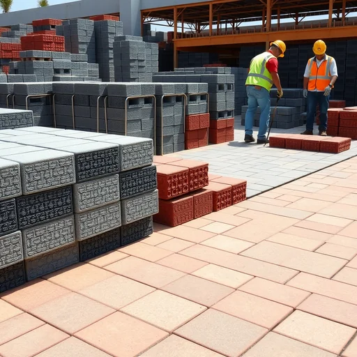 Pemasangan Grass Block Sleman